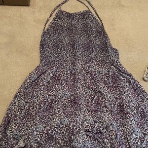 Urban Outfitters Blue and purple sun dress